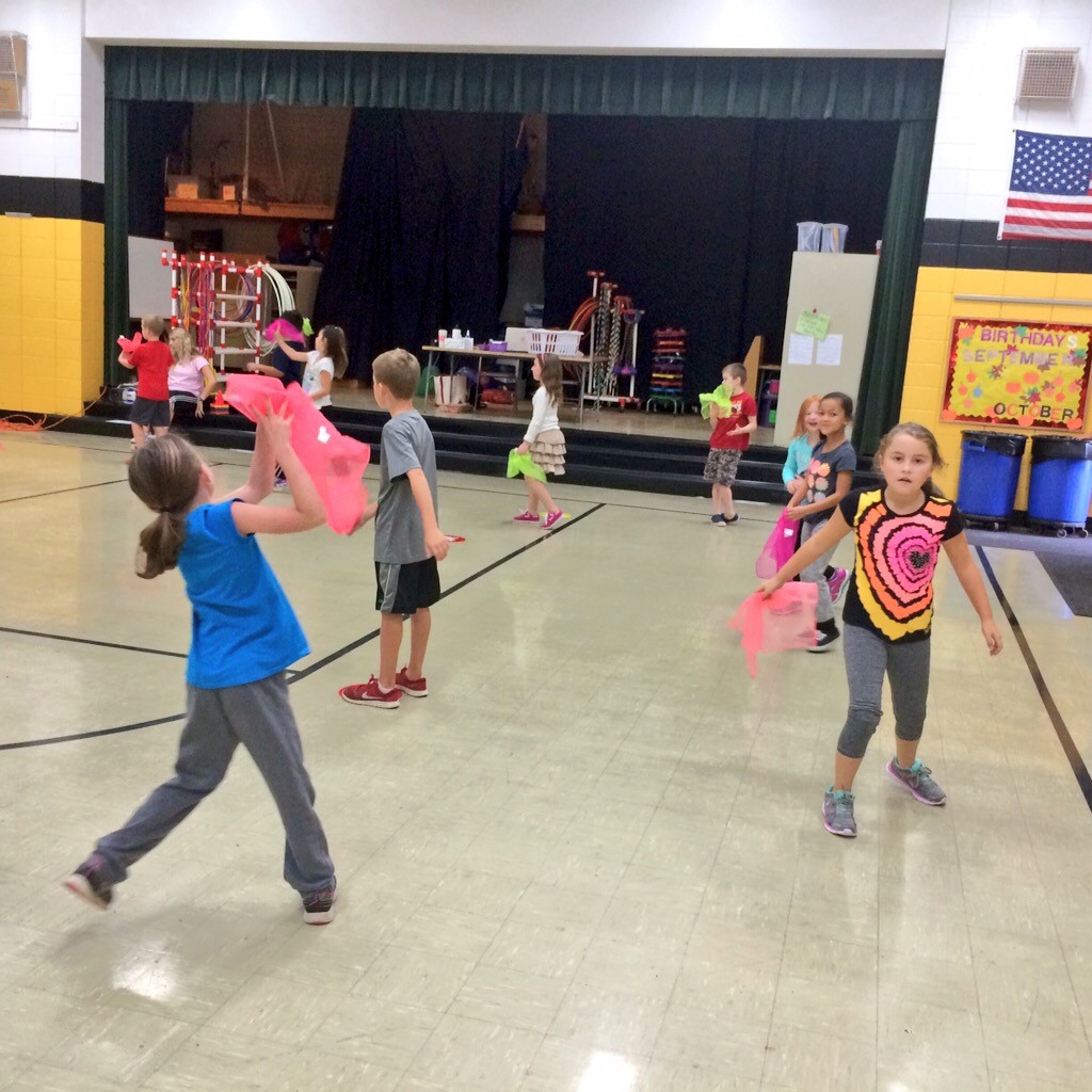 Getting Active in Physical Education class