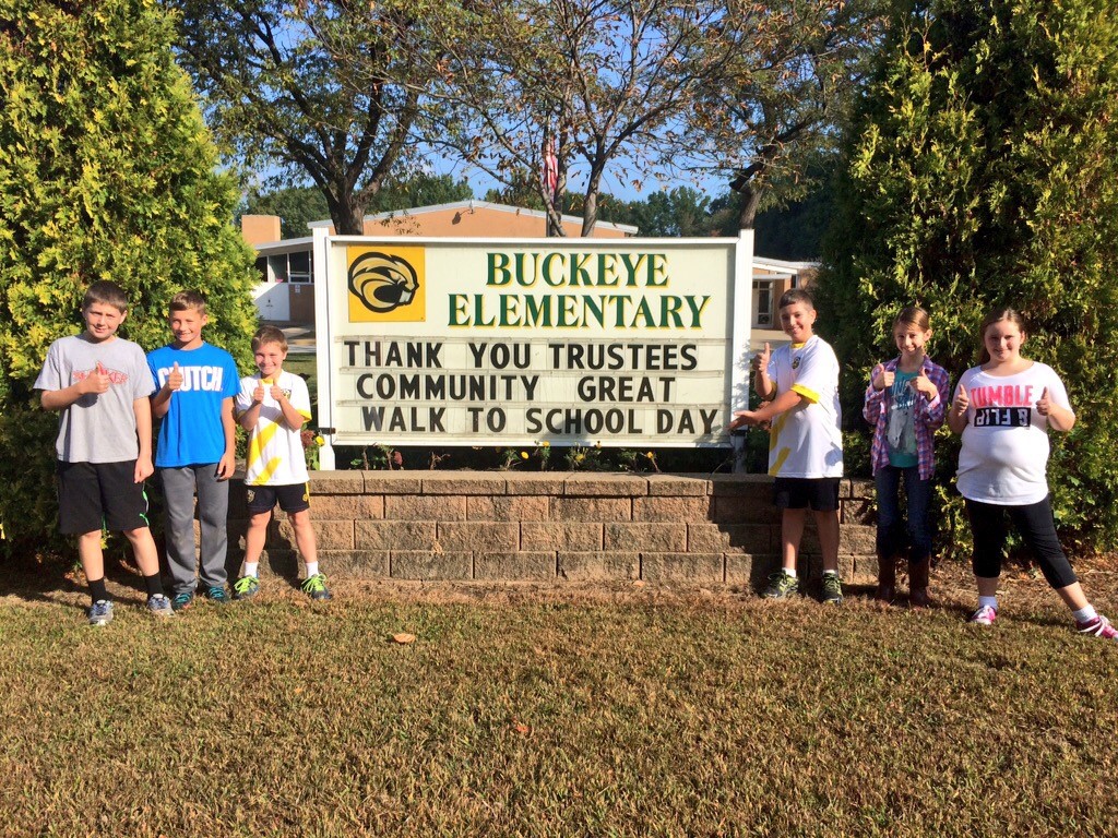 Walk to School Day! Success!