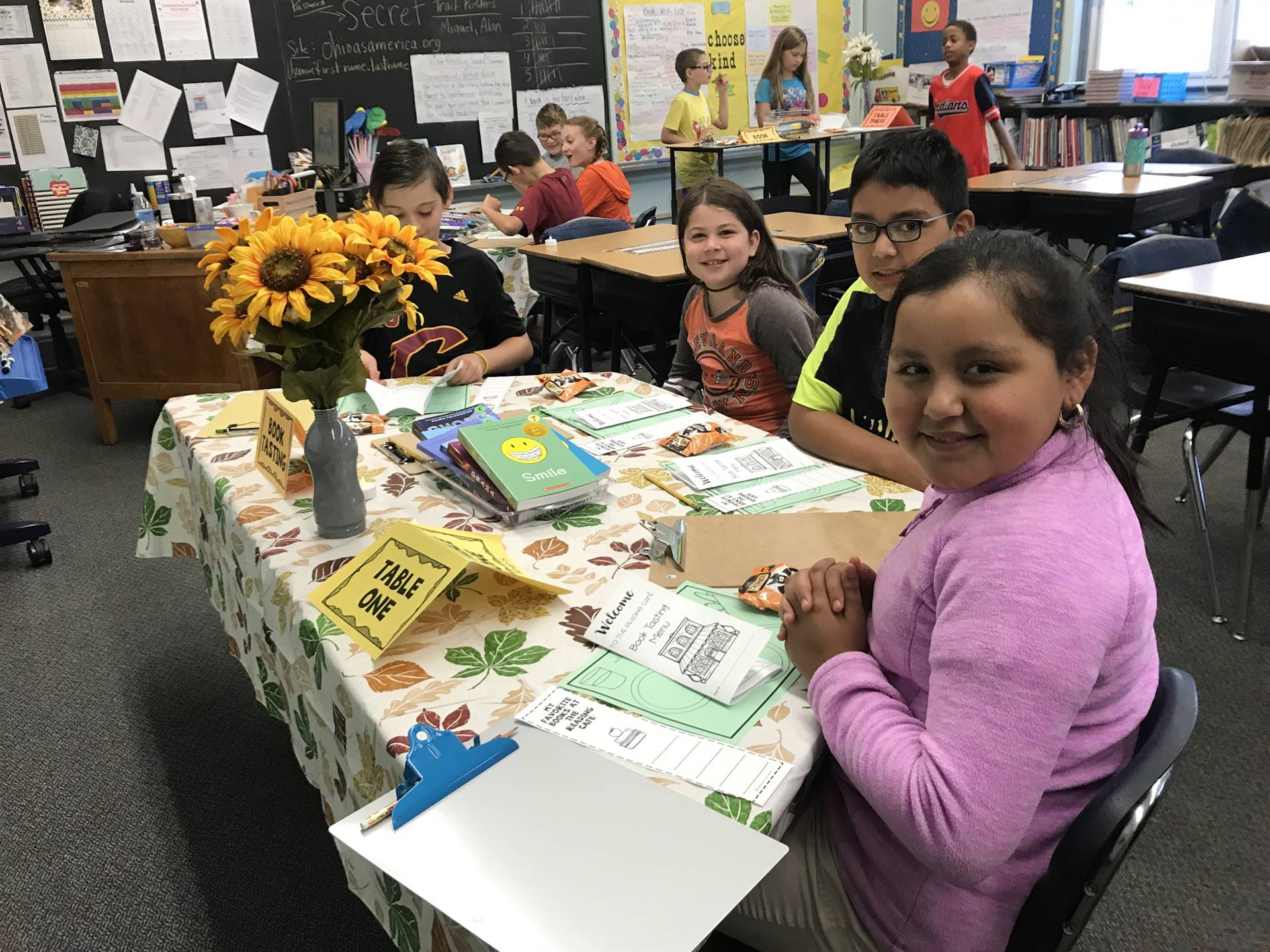 4th Grade Book Tasting