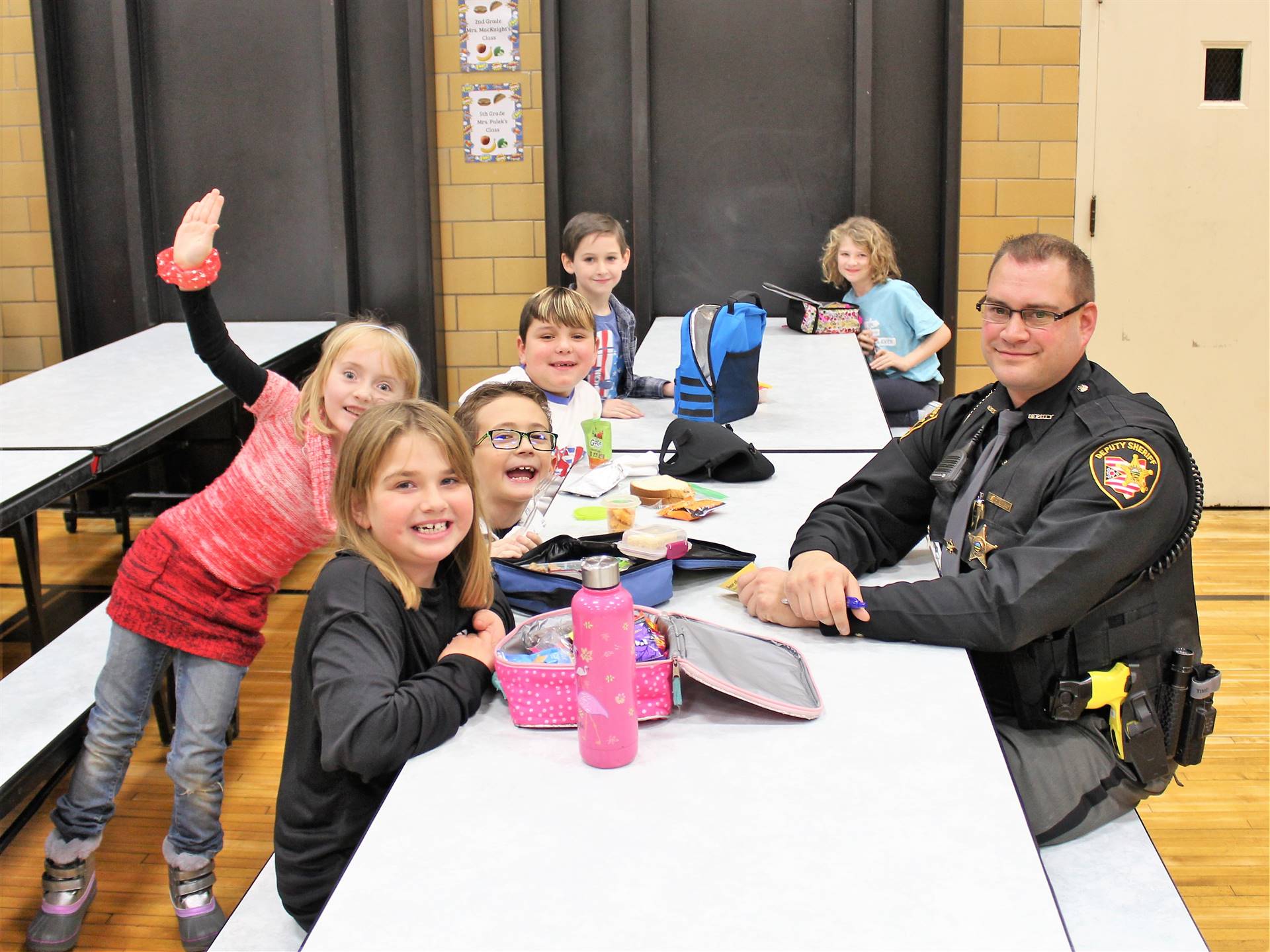 Lunch with Deputy Eisenberg