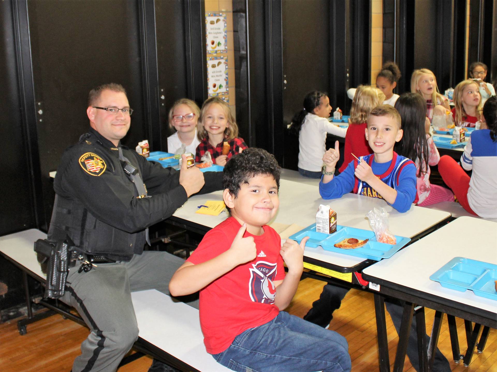 Lunch with Deputy Eisenberg