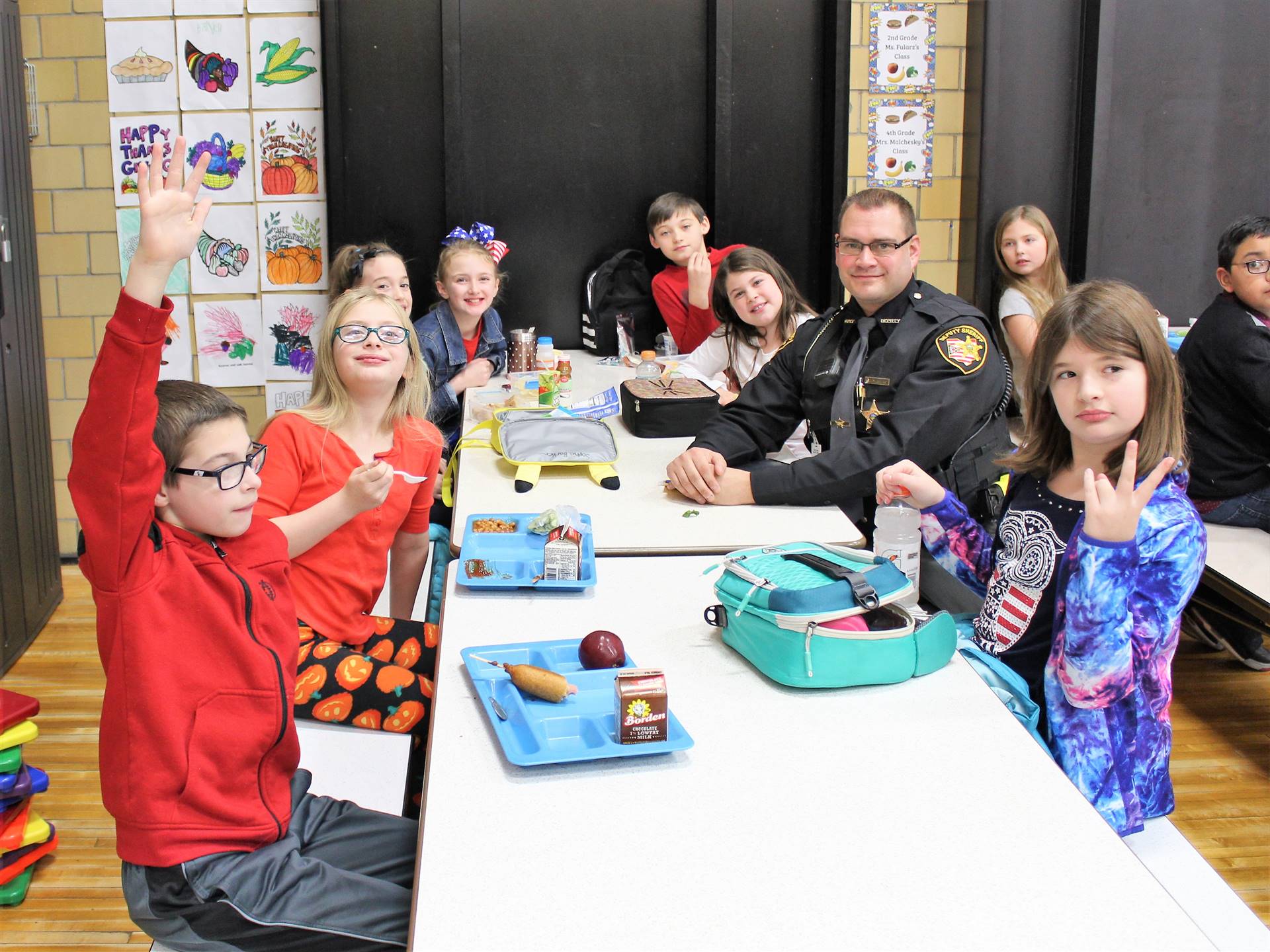 Lunch with Deputy Eisenberg
