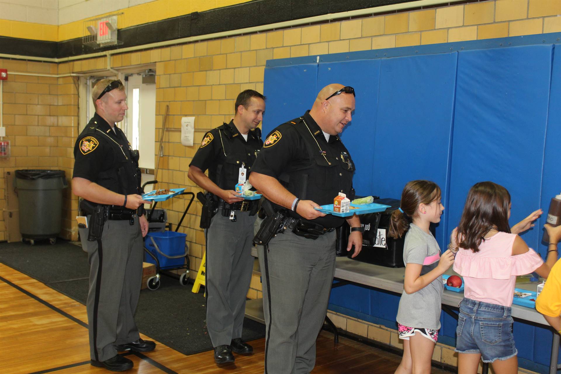 Deputies came for Lunch!