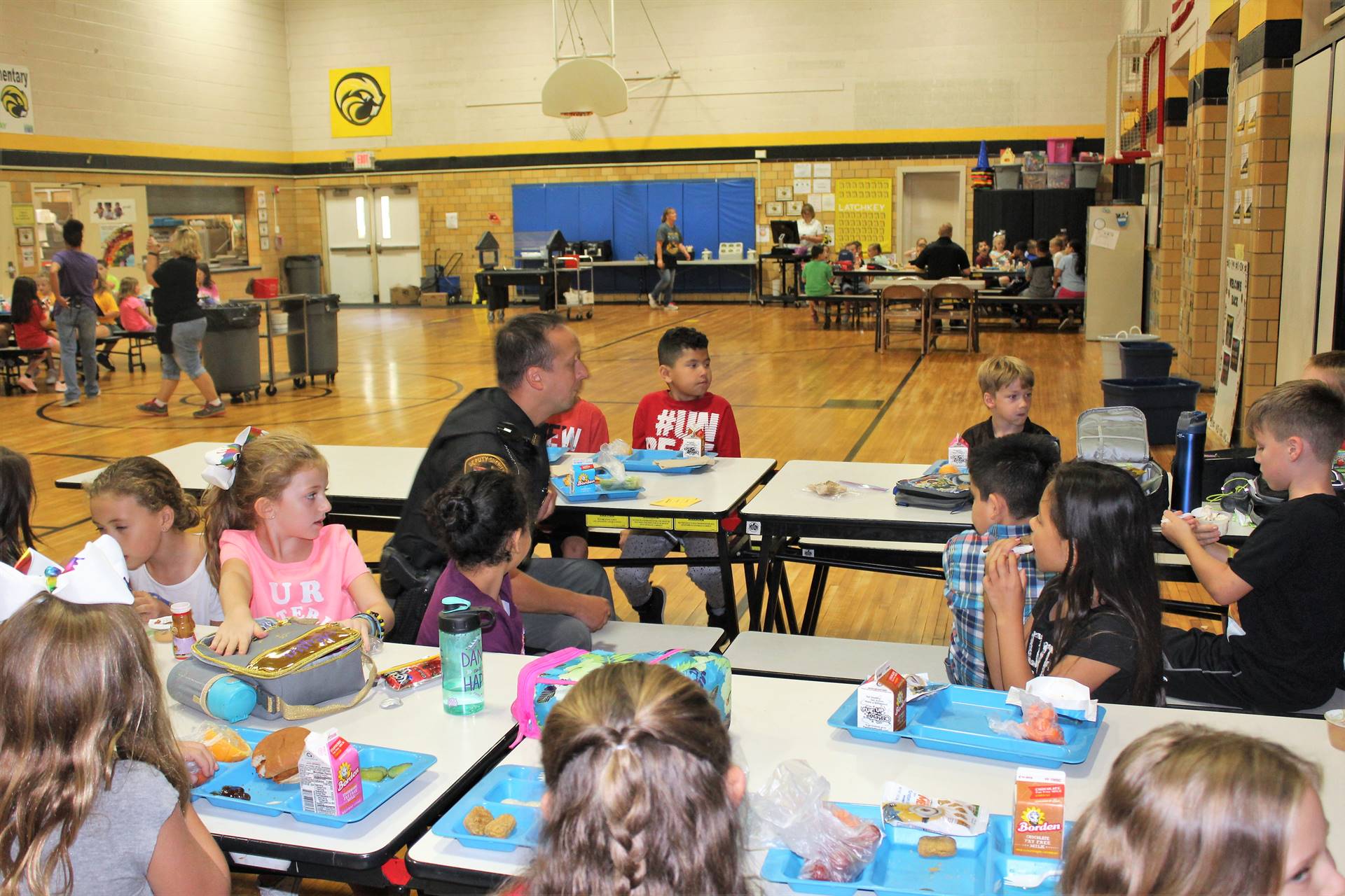 Deputies came for Lunch!