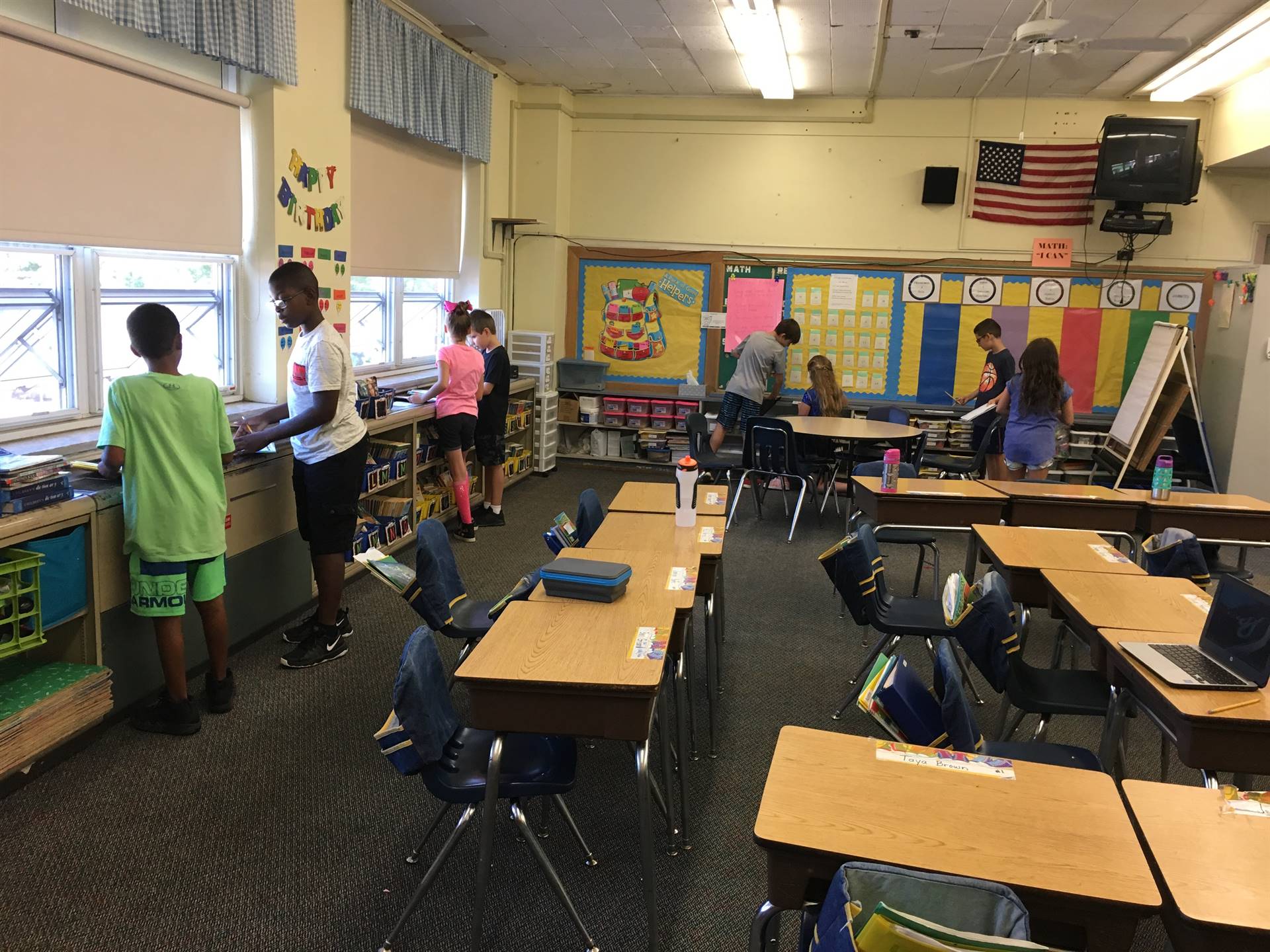 Math around the room