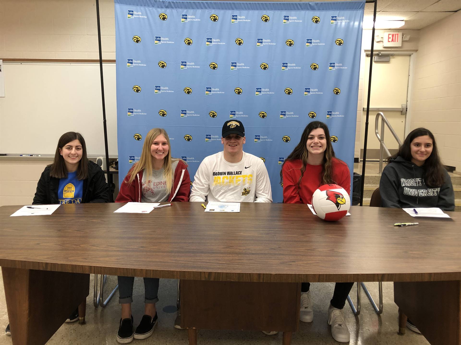 Athletes Sign Letter of Intent
