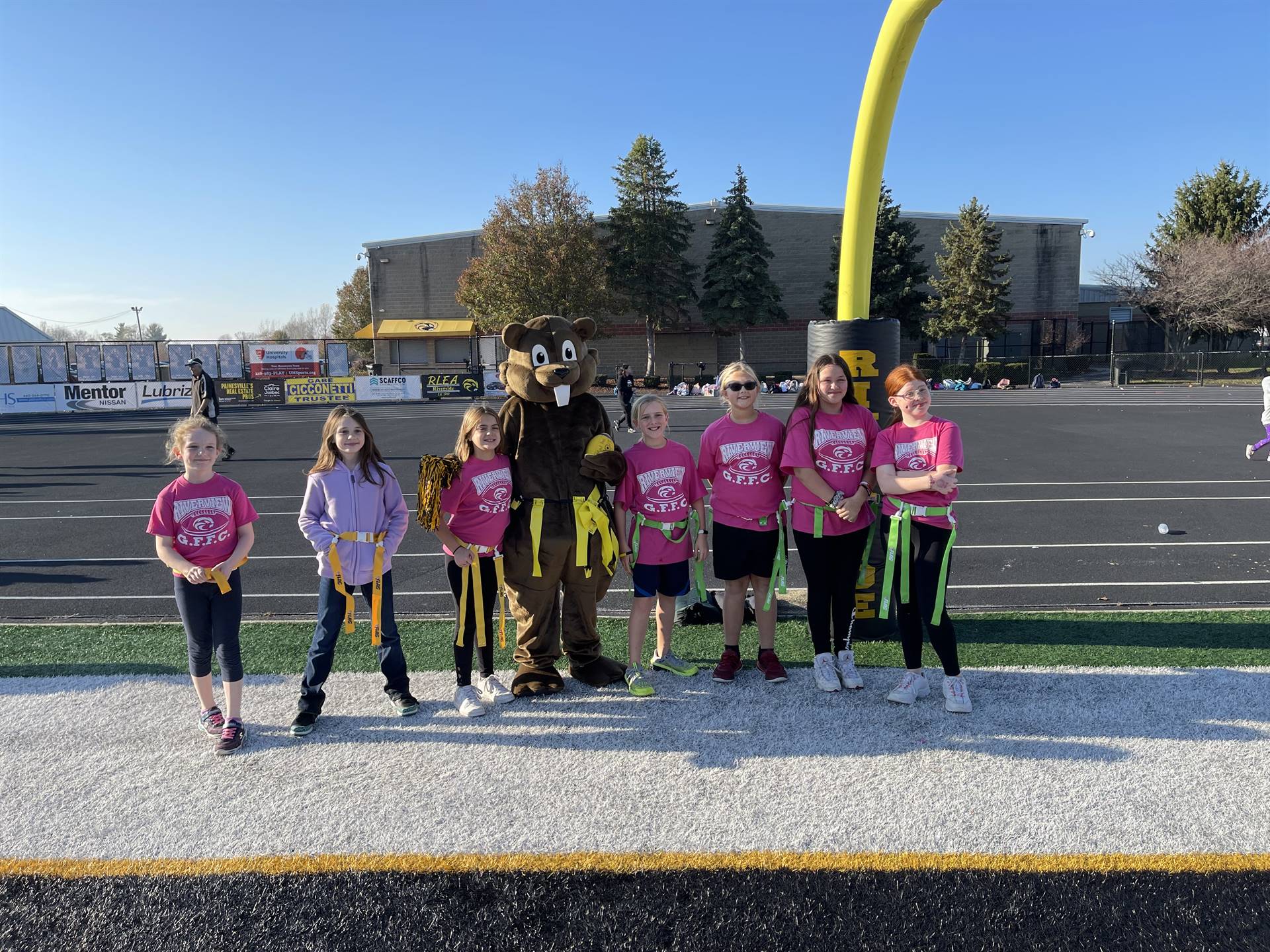 Riverview Elementary's Girls Flag Football Club