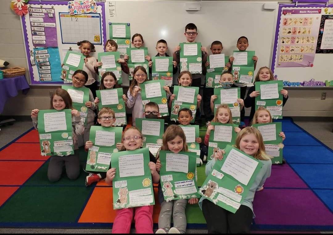 Great job second grade