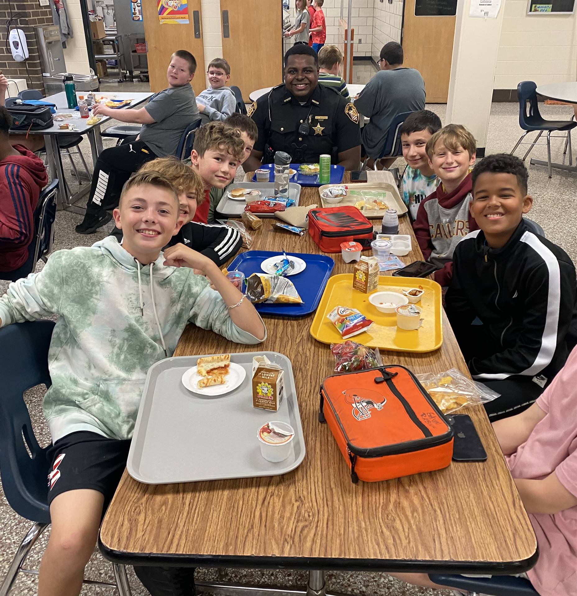 Lunch with Law Enforcement