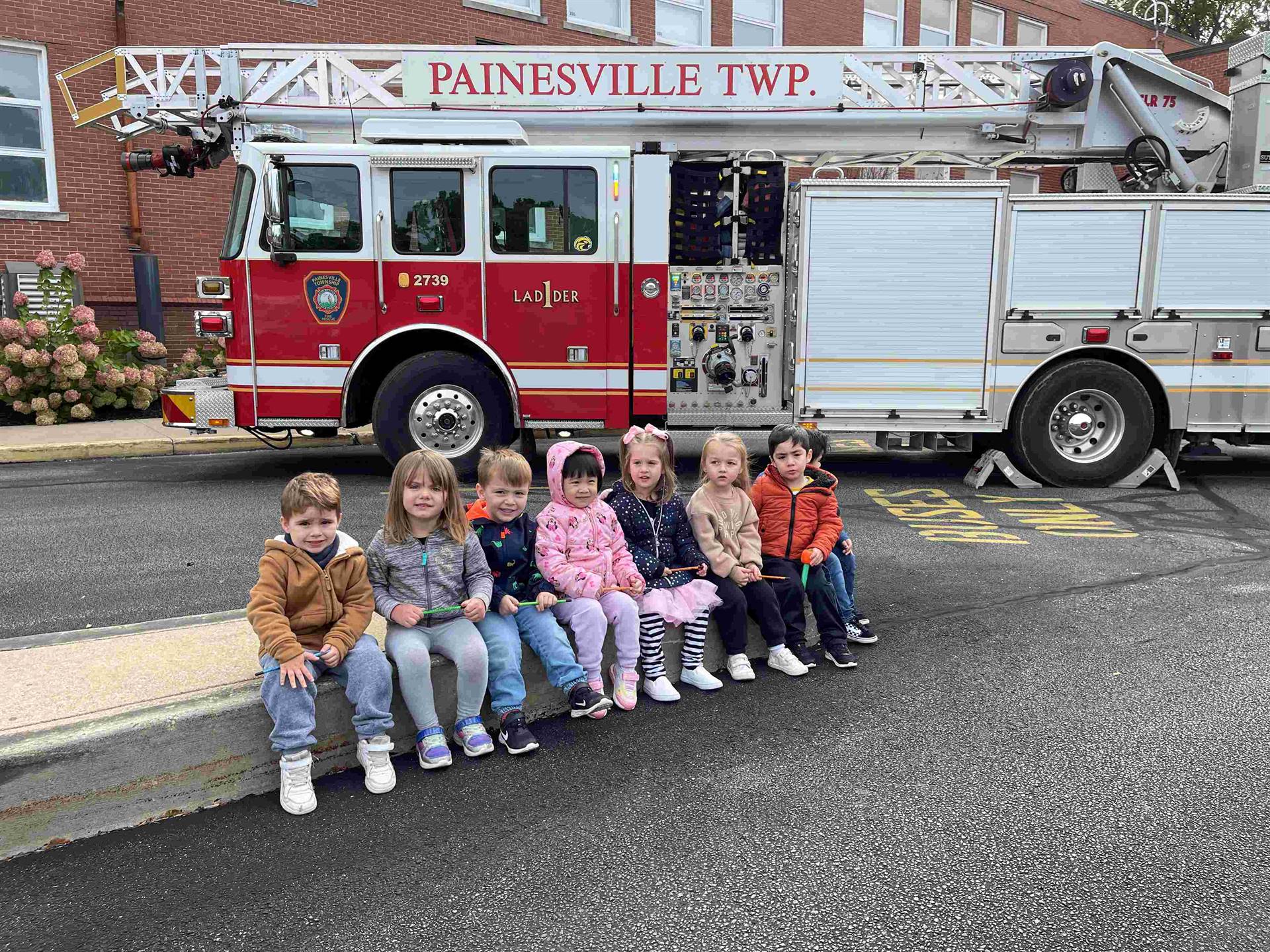 Painesville TWP Fire Dept. Visits Preschool